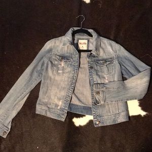 Distressed Jean jacket